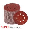 사포 목공 금속 연삭 40 샌드페이퍼 125MM 1000 2000 그릿