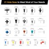 PHYLES 795 Pieces Car Mounting Clips, Universal Mounting Clips, Bumper