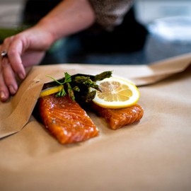 Natural Butcher Kraft Paper Roll (18 Inch by 175 Feet) – Leakproof Food Grade Meat Packing and Wrapping Paper, Unbleached and Uncoated