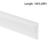 TA-VIGOR Edge Trim U Seal White, Rubber U Channel Edge