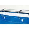 Spirella Ringo 10.13695 Shower Curtain Rings 12 Pieces Chrome