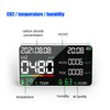 CO2 Detector ABS and Electronic TVOC Sensor Components Digital Temperature