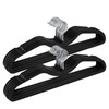 Plastic Hangers 20 Pack Ultra-Thin Space-Saving ABS 360° Swivel Hook