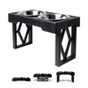 Pet Zone Elevated Dog Bowls Designer Diner 3 Height Adjustable