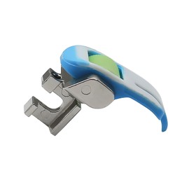 Fbshicung Straight Stitch Non Stick Bottom Roller Presser Foot for Low Shank Old Style Household Sewing Machine