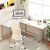 Teraves Reversible L Shaped Desk White - 66.1" Corner Gaming