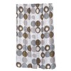 Carnation Home Fashions SC-FAB/ST/MDN Madison Stall Size Fabric Shower Curtain,