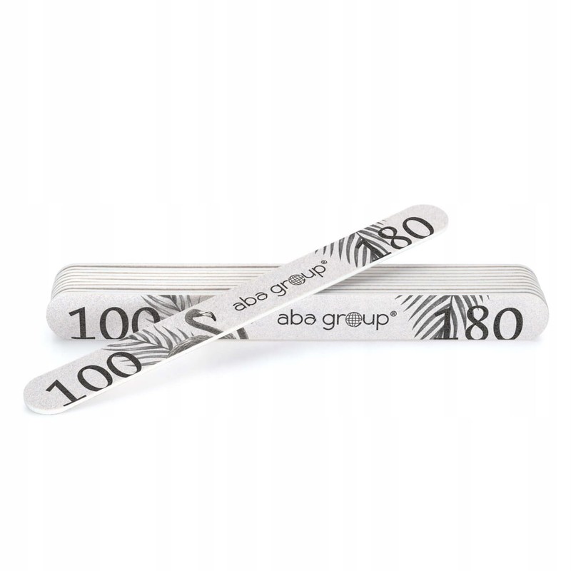 Aba Group Nail File 100/180 Straight Standard Flamingo Best Quality