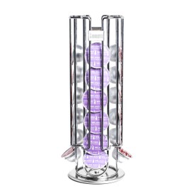 Bialetti Capsule tower steel door with rotating base - holds up to 28 Bialetti capsules