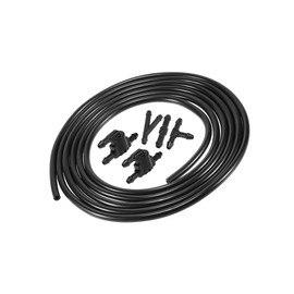 Partuto Car Windshield Washer Hose Kit 300cm 10ft Windshield Washer Nozzle Hose with Connectors for Toyota Corolla Tundra Land Cruiser 85321-28020 Replacement