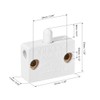 uxcell Wardrobe Door Light Switch Momentary Cabinet Closet Switch Normally