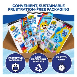 Crayola Nickelodeon Color Wonder Bundle (3 Pack), Mess Free Coloring Set for Kids, Activity Pads & Markers, Gifts for Toddlers, 3+