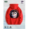 3D Dreadlocks Face Graphic Hoodie 100% Cotton US Warehouse 7