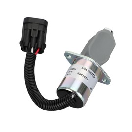 IMELBUFF 6681513 6681512 6667993 Fuel ShutOff Solenoid Valve 12V for Bobcat Skid Steer 751 753 763 773 853 863 873 883 953 325 328 331 334 337 341 5600 S150 S160