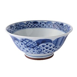 Shozui UK Noodle Bowl, 33.8 fl oz (1,100 ml), Ramen Bowl, Lightweight, Buckwheat, Udon, Ukaru, Donburi, Chinese Tableware, Airindo SYZUKCB