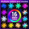 LeuKoles 3D Christmas Star Illuminated, 10 Inch Intelligent Illuminated Christmas