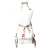 Wrapables Mother and Daughter Ruffles and Roses Apron for Baking,