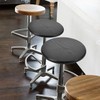 Zerodeko Natural Wood Round Bar Stool Seat Counter Height Stools
