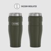 THERMOS Stainless King Vacuum-Insulated Travel Tumbler, 16 Ounce, Army Green