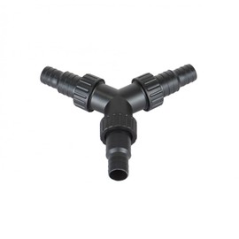 AquaOne Hose Connector CST-01 Y-Piece 20/25 mm I High-Quality Connector for Garden and Swimming Pool I Pond Hose Pool Hose Adapter I Reduction Connection