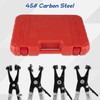 9PCS Hose Clamp Pliers, Automotive Multi-Handle Precision Tools for Clamping