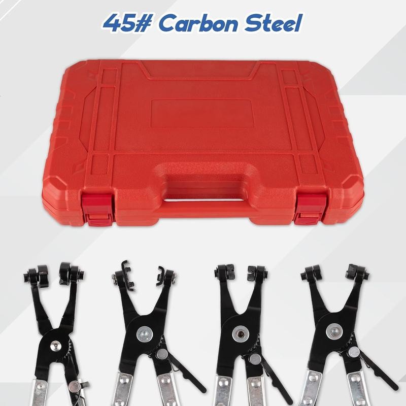 9PCS Hose Clamp Pliers, Automotive Multi-Handle Precision Tools for Clamping