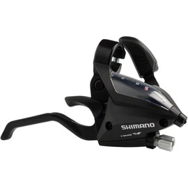 Shimano Shift/Brake Lever St-Ef500-8R Right 8-Speed Ez-Fire Plus 2F-Alloy for V-Brake Black Bicycle Shifter Levers