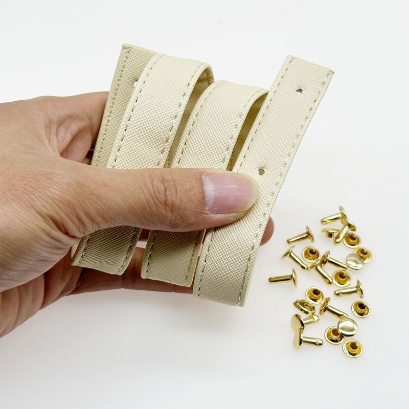 Yayatty PU Leather Bag Handles, Leather Replacement Straps Handles for