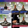 Backflow Incense Cones - Combo Pack of 20 Incense Cones