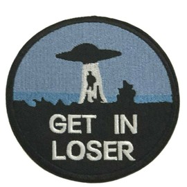 Athena Brands Xfiles I Want To Believe Aliens Vintage Retro Style Iron on Patch Applique 1990s
