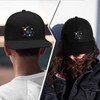Solar System Baseball Cap Golf Dad Hat Unconstructed Plain Cap