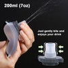 Wrist Water Bottle 7oz/200ml Wearable HandsFree Silicone Water Bottle BPA-Free