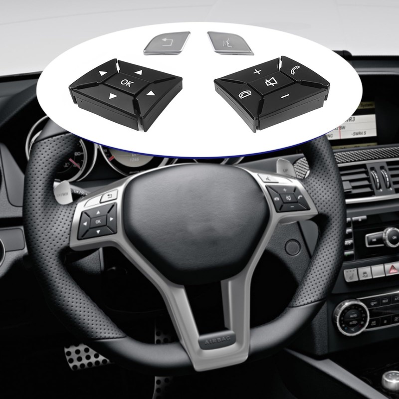Steering Wheel Control Button Kit 2185400162 2185400262 Fits for Mercedes