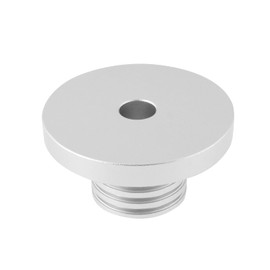 VGOL Plate Weight Clamp Plate Stabiliser for Turntable Suitable for LP Vinyl Turntable Silver