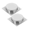 Operitacx Invisible Door Handle Set 201 Stainless Steel 70mm Long