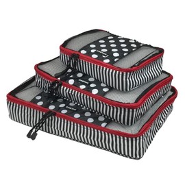 ORB Travel 3pc Packing Cubes suitcase, backpack travel organizing system set