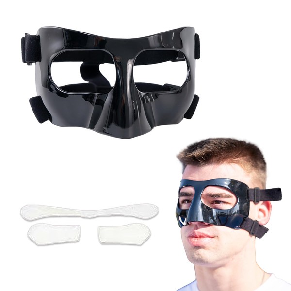 Nose Guard for Broken Nose Sports Face Guard Face Shield