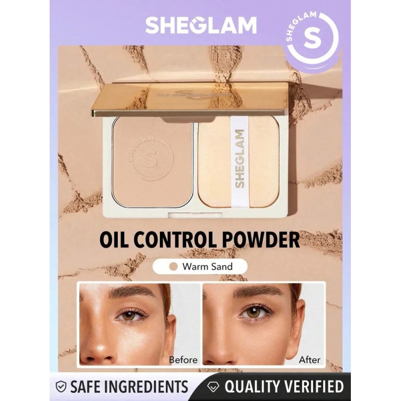 Sheglam Polvo Light Through Oil Control - Warm Sand