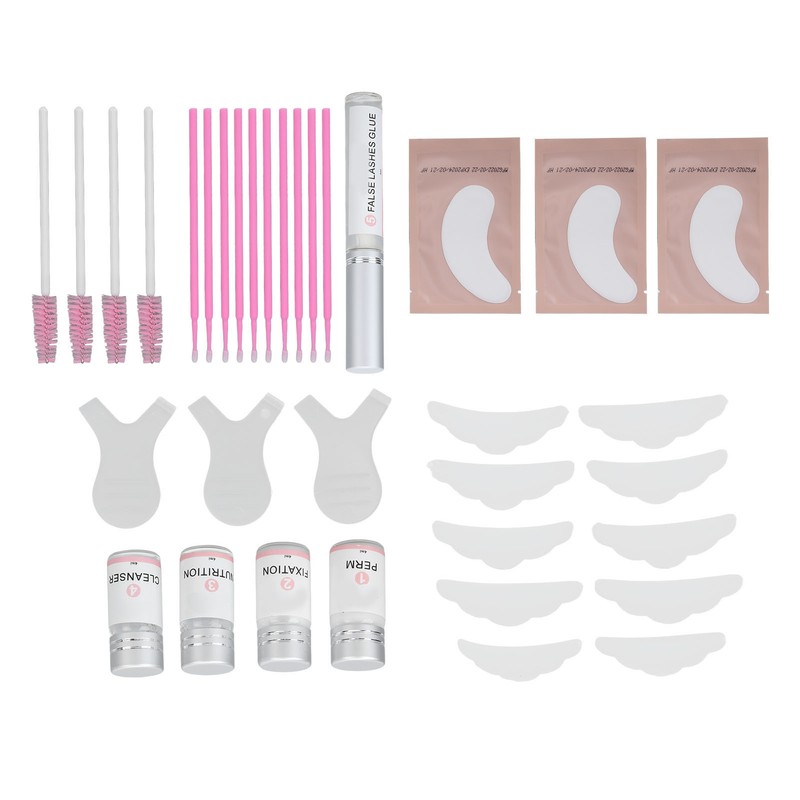 Eyebrow Lamination Kit Semipermanent Safe Moderate 6 to 8 Weeks