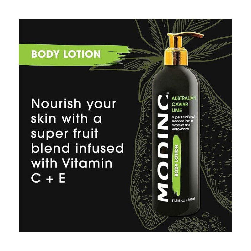 MODINC Australian Caviar Lime Body Lotion, Super Fruit Extract, Vitamins