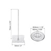PATIKIL 70mm Perforated Insulation Pins with Round Washer,100 Sets 2in