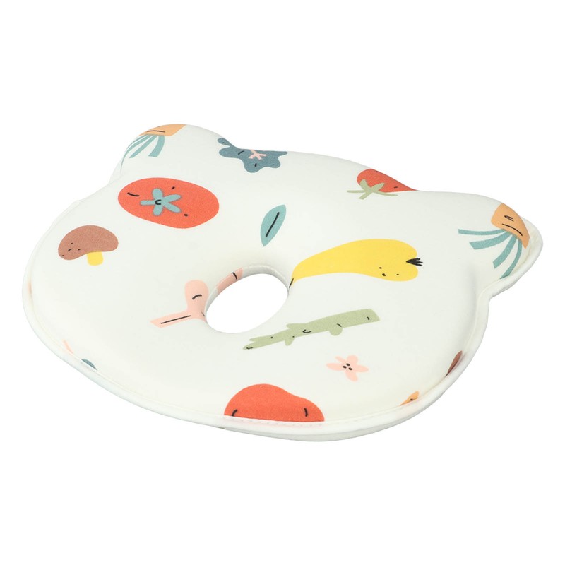 Baby Head Shaping Pillow Prevent Flat Head Cartoon Pattern Soft