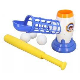 Generic W Máquina Lanzadora De Béisbol Para Niños, 5 Pelotas, Bate