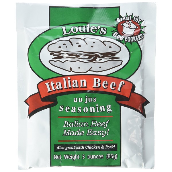 Louie's Italian Beef Seasoning, 3-ounce (Pack of 2)