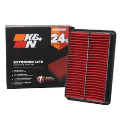 K&N Engine Air Filter: Extended Life 24,000 Mile Replacement Air Filter: Compatible with 2010-2019 Mazda L4 2.0/2.3/2.5L (CX-5, 3, 6, Atenza, Biante, Premacy, Axela), KNX-2480