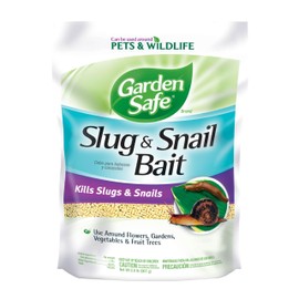 Garden Safe Brand Slug & Snail Bait Granules, 2 Pounds, Slugs & Snails Begin to Die Within 3 to 6 Days, Can Be Used Around Pets & Wildlife, For Lawns, Gardens & Greenhouses, 1 Pack