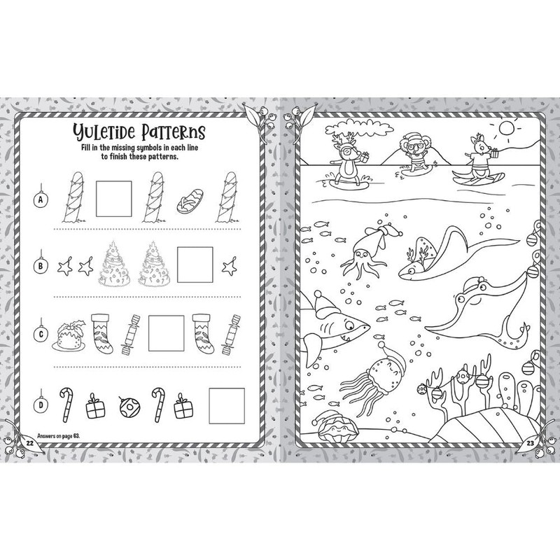 Books Christmas in Australia - Mega Colouring & Activity Book