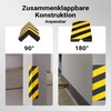 Wiltec Garagen Wandschutz 2 Stück je 400 x 75 x