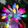 HUGSVIK Easter Lights Battery Operated, 50 LED 17FT Easter Pastel