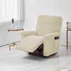 MIFXIN Recliner Cover Stretch Reclining Chair Sofa Slipcover 4 Piece